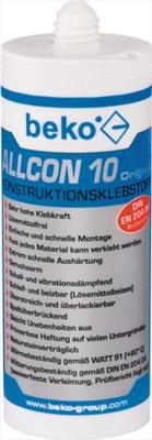Constructielijm Allcon 10 ® beige EN 204: D4 150 ml BEKO
