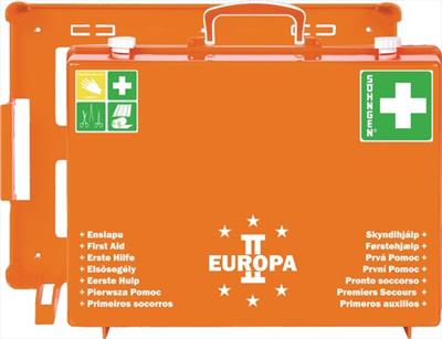 EHBO-koffer EUROPA II B400xH300xD150ca.mm ORANGE SÖHNGEN