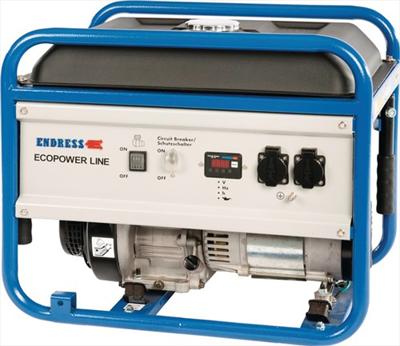 Stroomgenerator ESE 3000 BS 2,5 kVA 2,5 kW benzine ENDRESS