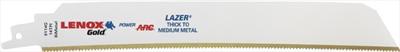 Reciprozaagblad Gold Lazer® lengte 229 mm breedte 25 mm tandverdeling TPI 14 5 s