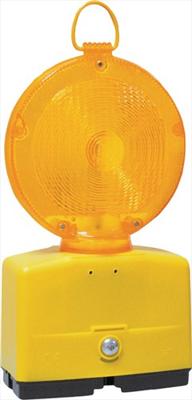 Bouwplaatswaarschuwingslamp Nitra LED geel lichtkop draaibaar NISSEN