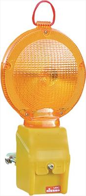 Bouwplaatswaarschuwingslamp MonoLight LED geel lichtkop draaibaar NISSEN