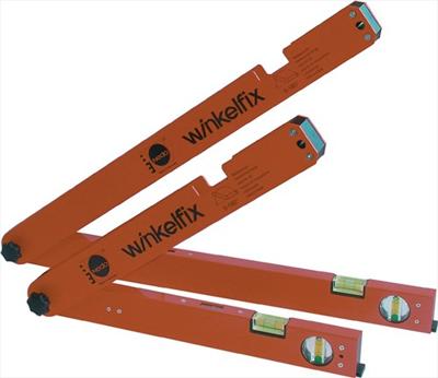 Hoekmeettoestel Winkelfix meetbereik 0-180 graden beenlengte 43 cm NEDO