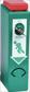 EH-deurbewaker 990 100 profiel-halfcilinders inkl. 2 sleutel groen gelakt vooral