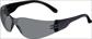 Veiligheidsbril Daylight Basic EN 166 beugel zwart, ring smoke polycarbonaat PRO