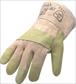 Handschoen top maat 12 geel varkensleer EN 388 PSA-categorie II ASATEX