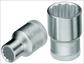 Dopsleutelbit D 19 1/2 inch 12-kant sleutelwijdte 13/16 inch lengte 41,5 mm GEDO