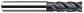 ø3/6x57/8 Cilindrische frees SupraCarb® Base-X